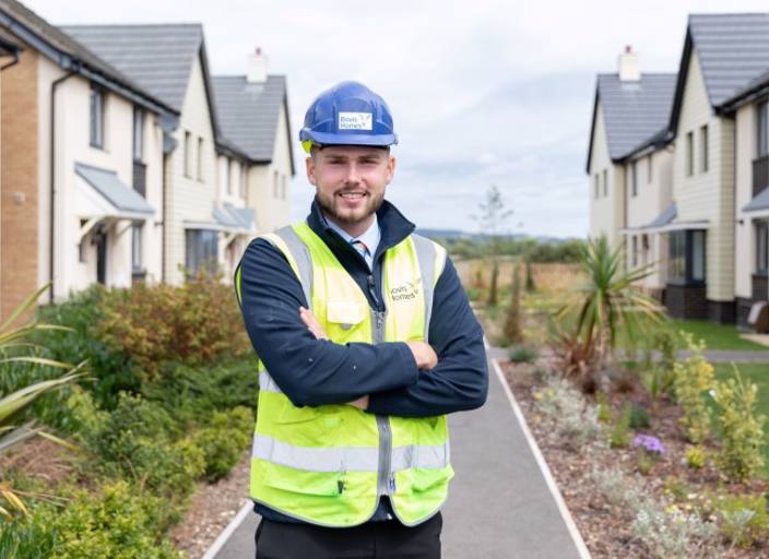 From apprentice to assistant site manager, Christian proves housebuilding is a solid career